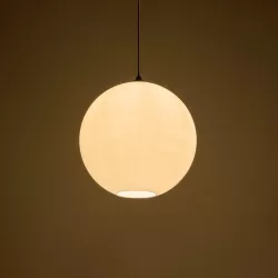 GABIA 206-0002 Μοντέρνο Κρεμαστό Φωτιστικό Οροφής με Ντουί 1 x E27 AC 220-240V IP20 - Λευκό - Μ40 x Π40 x Υ42cm