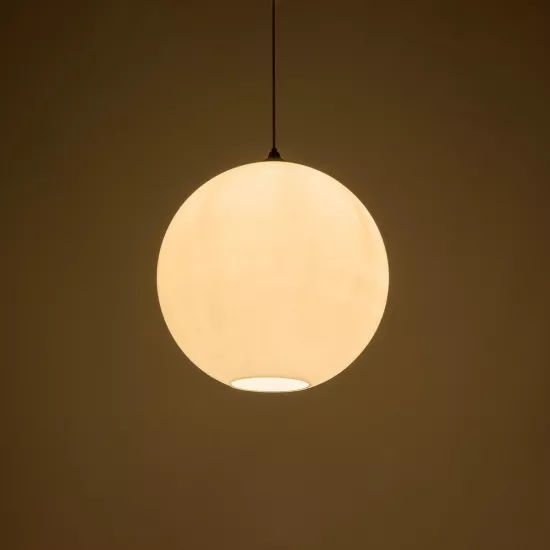 GABIA 206-0002 Μοντέρνο Κρεμαστό Φωτιστικό Οροφής με Ντουί 1 x E27 AC 220-240V IP20 - Λευκό - Μ40 x Π40 x Υ42cm