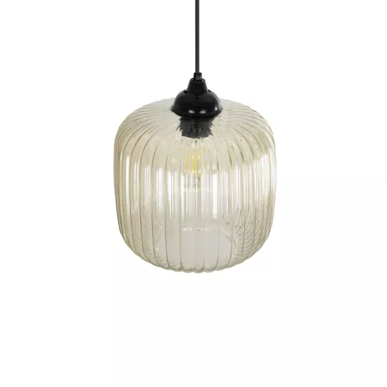 MELONI 206-0016 Μοντέρνο Κρεμαστό Φωτιστικό Οροφής με Ντουί 1 x E27 AC 220-240V IP20 - Mελί - Μ20 x Π20 x Υ24cm