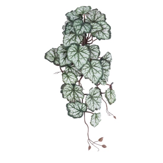 Artificial Garden REX BEGONIA HANGING PLANT 20604 Τεχνητό Διακοσμητικό Κρεμαστό Φυτό Βιγόνια Υ45cm