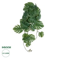 Artificial Garden MONSTERA HANGING PLANT 20605 - Τεχνητό Διακοσμητικό Κρεμαστό Φυτό Μονστέρα Υ45cm