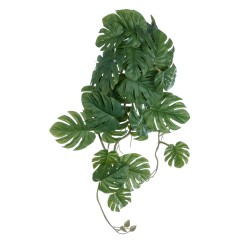 Artificial Garden MONSTERA HANGING PLANT 20605 - Τεχνητό Διακοσμητικό Κρεμαστό Φυτό Μονστέρα Υ45cm