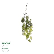 Artificial Garden HANGING FERN 20614 Τεχνητό Διακοσμητικό Κρεμαστό Φυτό Φτέρη Μ30 x Π10 x Υ90cm