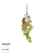 Artificial Garden HANGING FERN 20615 Τεχνητό Διακοσμητικό Κρεμαστό Φυτό Φτέρη Μ30 x Π10 x Υ90cm