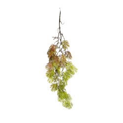 Artificial Garden HANGING FERN 20615 Τεχνητό Διακοσμητικό Κρεμαστό Φυτό Φτέρη Μ30 x Π10 x Υ90cm