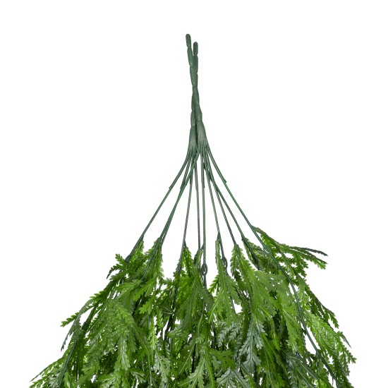 Artificial Garden THUJA HANGING BRANCH 20616 Τεχνητό Κρεμαστό Διακοσμητικό Κρεμαστό κλαδί Τούγιας  Y82cm Σετ 2 τεμαχίων