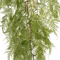 Artificial Garden HANGING FERN 20620 Τεχνητό Διακοσμητικό Κρεμαστό Φυτό Φτέρης Μ32 x Π14 x Υ96cm