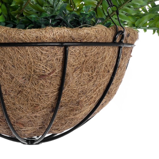 Artificial Garden FERN HANGING PLANT 20624 Τεχνητό Κρεμαστό Διακοσμητικό Φυτό Φτέρης Y45cm