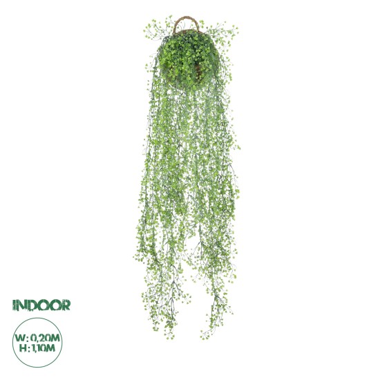 Artificial Garden GOLDEN BELL WILLOW 1 HANGING PLANT 20630 Κρεμαστό Τεχνητό Διακοσμητικό Φυτό Ιτίας  Y110cm