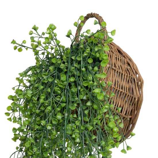 Artificial Garden GOLDEN BELL WILLOW 1 HANGING PLANT 20630 Κρεμαστό Τεχνητό Διακοσμητικό Φυτό Ιτίας  Y110cm