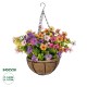 Artificial Garden GERBERA HANGING PLANT 20635 Τεχνητό Κρεμαστό Διακοσμητικό Φυτό Ζέρμπερας Y55cm