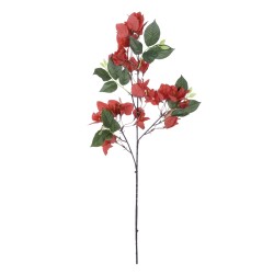 Artificial Garden BOUGAUVILLEA BRANCH 20645 Τεχνητό Διακοσμητικό Κλαδί Μπουκανβίλιας Κόκκινο Κεραμιδί Y80cm
