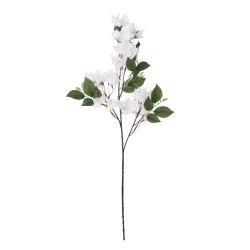 Artificial Garden BOUGAUVILLEA BRANCH 20648 Τεχνητό Διακοσμητικό Κλαδί Μπουκανβίλιας Λευκή Y80cm