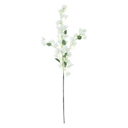 Artificial Garden BOUGAUVILLEA BRANCH 20651 Τεχνητό Διακοσμητικό Κλαδί Μπουκανβίλιας Λευκή Y115cm