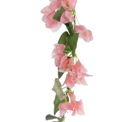 Artificial Garden BOUGAUVILLEA BRANCH 20655 Τεχνητό Διακοσμητικό Κλαδί Μπουκανβίλιας Ροζ - Πορτοκαλί Y80cm