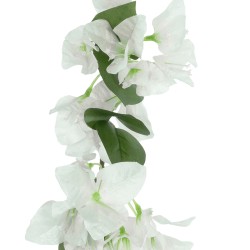 Artificial Garden BOUGAUVILLEA BRANCH 20657 Τεχνητό Διακοσμητικό Κλαδί Μπουκανβίλιας Λευκή Y80cm