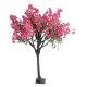 Artificial Garden BOUGAUVILLEA 20668 Τεχνητό Διακοσμητικό Δέντρο με Ανθη Μπουκανβίλιας Φουξ Υ150cm