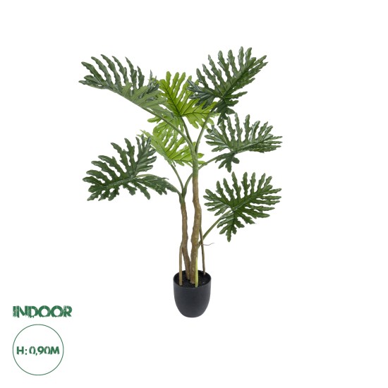 Artificial Garden PHILODENDRON 20683 Τεχνητό Διακοσμητικό Φυτό Φυλλόδενδρο Υ90cm