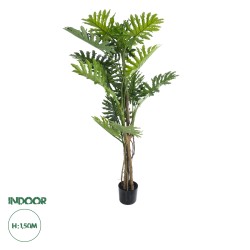 Artificial Garden PHILODENDRON 20684 Τεχνητό Διακοσμητικό Φυτό Φυλλόδενδρο Υ150cm