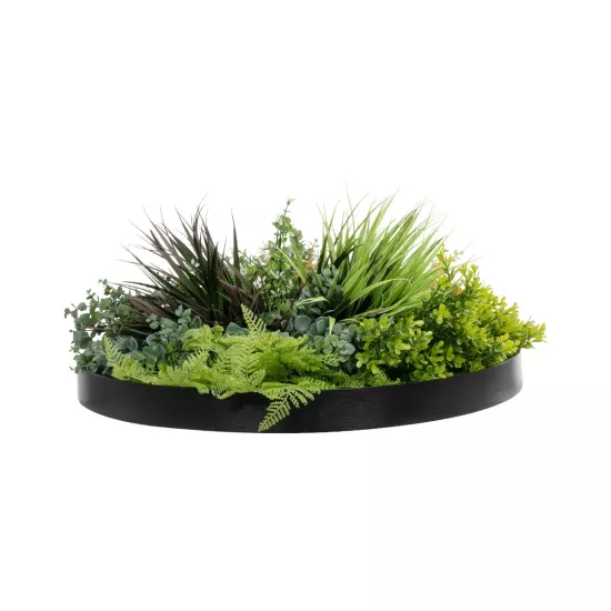 Artificial Garden VARIOUS PLANTS ROUND WALL DISC 20688 Τεχνητό Διακοσμητικό Στρογγυλό Πάνελ Φυλλωσιάς - Κάθετος Κήπος Μιξ Μ50 x Π50 x Υ23cm Artificial Garden VARIOUS PLANTS ROUND WALL DISC 20688 Τεχνητό Διακοσμητικό Στρογγυλό Πάνελ Φυλλωσιάς - Κάθετος Κήπος Μιξ Μ50 x Π50 x Υ23cm