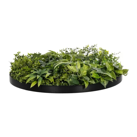 Artificial Garden VARIOUS PLANTS ROUND WALL DISC 20689 Τεχνητό Διακοσμητικό Στρογγυλό Πάνελ Φυλλωσιάς - Κάθετος Κήπος Μιξ Μ70 x Π70 x Υ15cm Artificial Garden VARIOUS PLANTS ROUND WALL DISC 20689 Τεχνητό Διακοσμητικό Στρογγυλό Πάνελ Φυλλωσιάς - Κάθετος Κήπος Μιξ Μ70 x Π70 x Υ15cm
