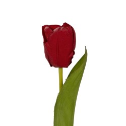 Artificial Garden RED TULIP BRANCH 21203 Τεχνητό Διακοσμητικό Κλαδί Κόκκινη Τουλίπα Y37cm