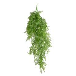 Artificial Garden HANGING FERN 20804 Τεχνητό Διακοσμητικό Κρεμαστό Φυτό Φτέρη Μ40 x Π20 x Υ88cm