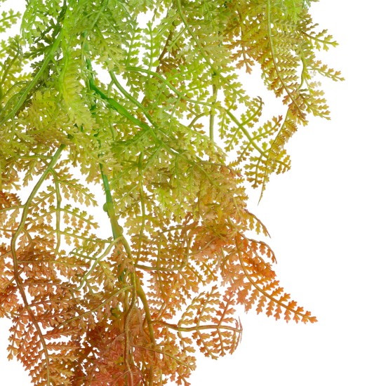 Artificial Garden HANGING FERN 20805 Τεχνητό Διακοσμητικό Κρεμαστό Φυτό Φτέρη Μ40 x Π20 x Υ88cm