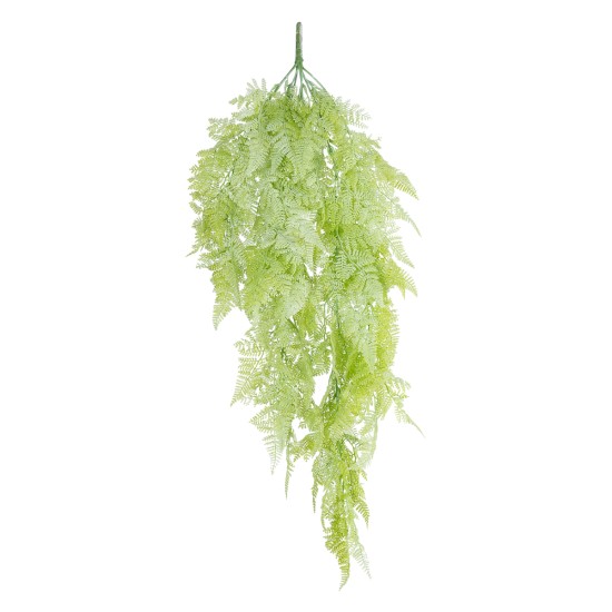 Artificial Garden HANGING FERN 20806 Τεχνητό Διακοσμητικό Κρεμαστό Φυτό Φτέρη Μ40 x Π20 x Υ88cm