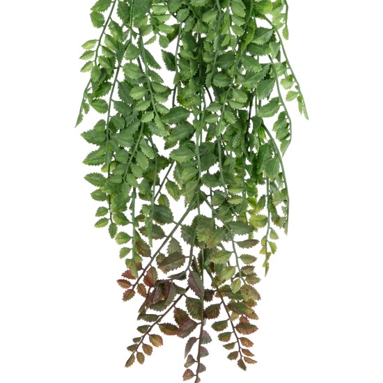 Artificial Garden HANGING FERN BRANCH  20830 Τεχνητό Διακοσμητικό Κρεμαστό κλαδί Φτέρης Μ30 x Π10 x Υ85cm