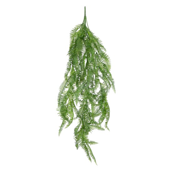 Artificial Garden HANGING FERN BRANCH  20833 Τεχνητό Διακοσμητικό Κρεμαστό κλαδί Φτέρης Μ30 x Π8 x Υ87cm