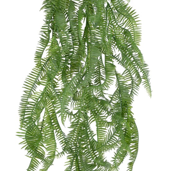 Artificial Garden HANGING FERN BRANCH  20833 Τεχνητό Διακοσμητικό Κρεμαστό κλαδί Φτέρης Μ30 x Π8 x Υ87cm