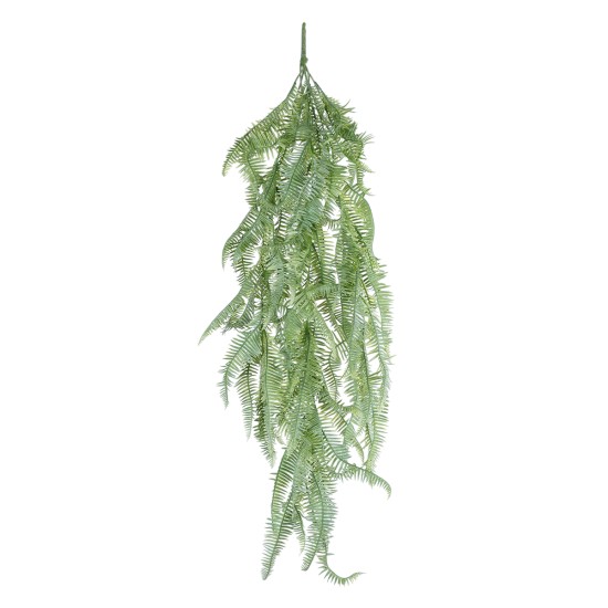 Artificial Garden HANGING FERN BRANCH  20835 Τεχνητό Διακοσμητικό Κρεμαστό κλαδί Φτέρης Μ30 x Π8 x Υ87cm