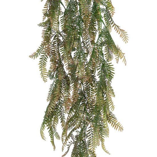 Artificial Garden HANGING FERN 20840 Τεχνητό Διακοσμητικό Κρεμαστό Φυτό Φτέρη Μ25 x Π12 x Υ85cm