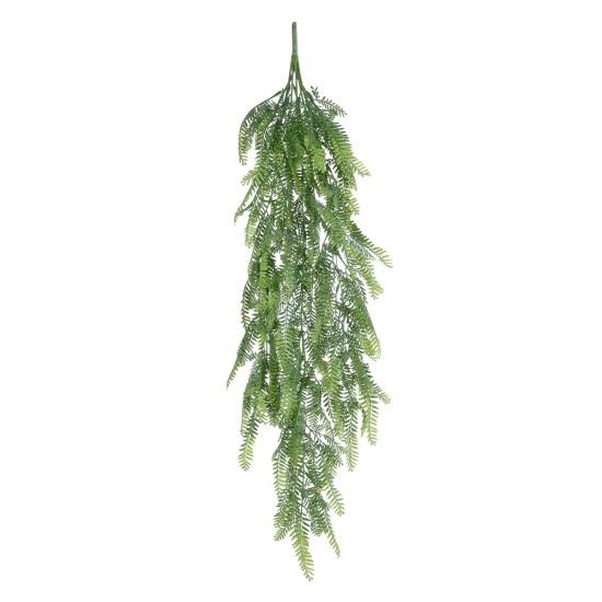 Artificial Garden HANGING FERN 20841 Τεχνητό Διακοσμητικό Κρεμαστό Φυτό Φτέρη Μ25 x Π12 x Υ85cm