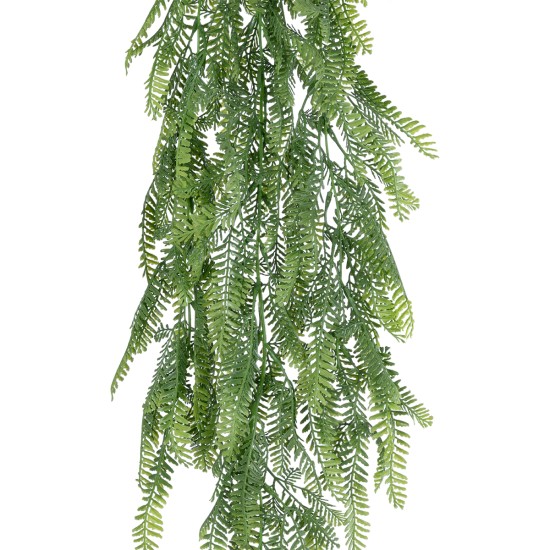 Artificial Garden HANGING FERN 20841 Τεχνητό Διακοσμητικό Κρεμαστό Φυτό Φτέρη Μ25 x Π12 x Υ85cm