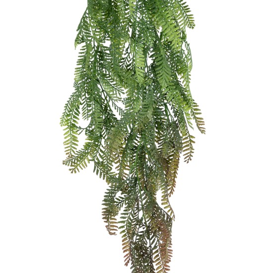 Artificial Garden HANGING FERN 20842 Τεχνητό Διακοσμητικό Κρεμαστό Φυτό Φτέρη Μ25 x Π12 x Υ85cm