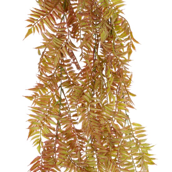 Artificial Garden HANGING FERN 20852 Τεχνητό Διακοσμητικό Κρεμαστό Φυτό Φτέρη Μ30 x Π14 x Υ85cm