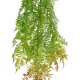 Artificial Garden HANGING FERN 20854 Τεχνητό Διακοσμητικό Κρεμαστό Φυτό Φτέρη Μ30 x Π14 x Υ85cm