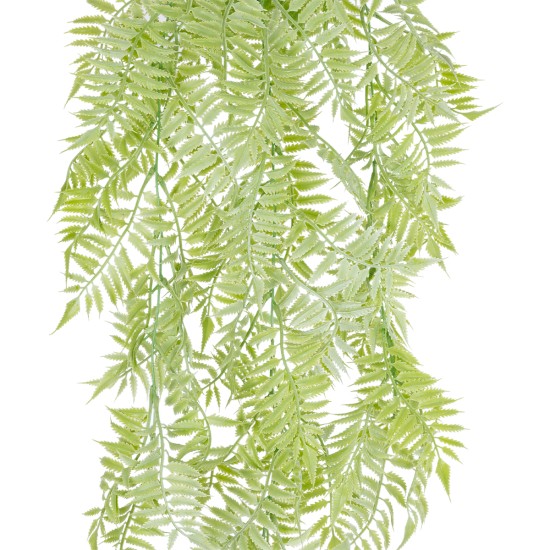 Artificial Garden HANGING FERN 20855 Τεχνητό Διακοσμητικό Κρεμαστό Φυτό Φτέρη Μ30 x Π14 x Υ85cm