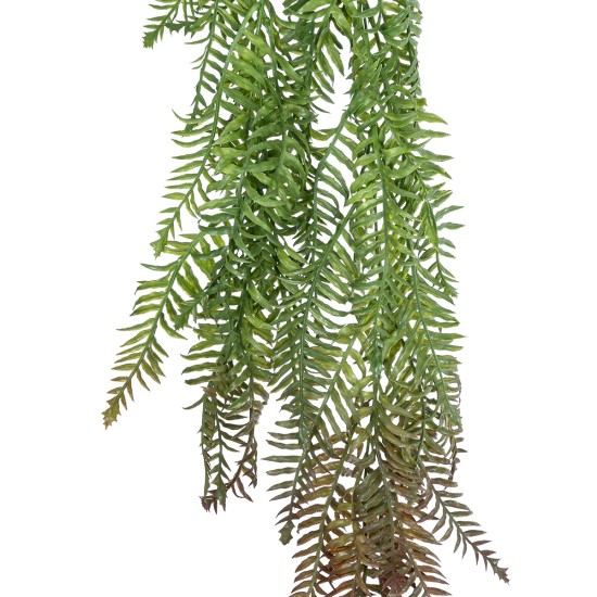 Artificial Garden HANGING FERN 20862 Τεχνητό Διακοσμητικό Κρεμαστό Φυτό Φτέρη Μ28 x Π15 x Υ90cm