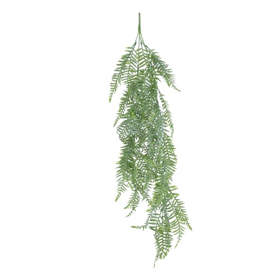 Artificial Garden HANGING FERN 20863 Τεχνητό Διακοσμητικό Κρεμαστό Φυτό Φτέρη Μ28 x Π15 x Υ90cm