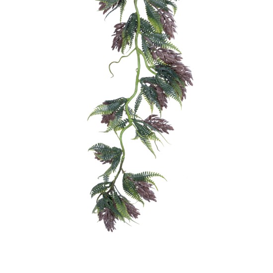 Artificial Garden HANGING BROWN PINE CONE 20870 - Τεχνητό Κρεμαστό Διακοσμητικό Φυτό Κουκουνάρι Φ15 x Y60cm