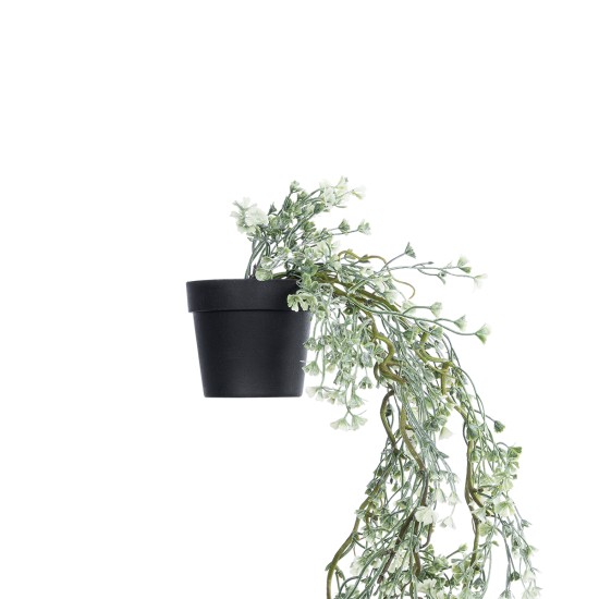 Artificial Garden HANGING DAFFODIL LEAF 20873 - Τεχνητό Κρεμαστό Διακοσμητικό Φυτό Φύλλο Νάρκισσου Φ25 x Y60cm