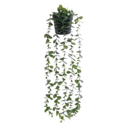 Artificial Garden HANGING EUCALYPTUS LEAF 20884 - Τεχνητό Κρεμαστό Διακοσμητικό Φυτό Φύλλα Ευκάλυπτου Φ17 x Y60cm