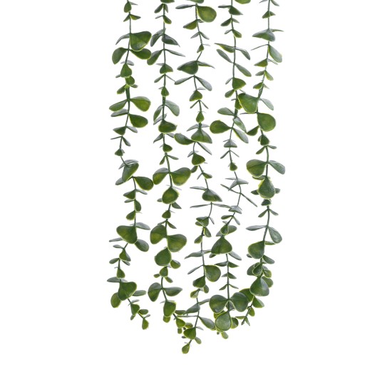 Artificial Garden HANGING EUCALYPTUS LEAF 20884 - Τεχνητό Κρεμαστό Διακοσμητικό Φυτό Φύλλα Ευκάλυπτου Φ17 x Y60cm