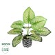 Artificial Garden CALADIUM 20889 Τεχνητό Διακοσμητικό Φυτό Τροπικό Φυτό Φ40 x Υ33cm