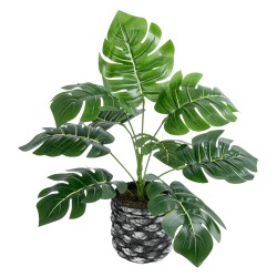 Artificial Garden MONSTERA 20893 - Τεχνητό Διακοσμητικό Φυτό Μονστέρα Φ40 x Υ33cm