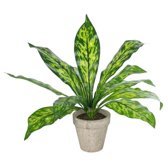 Artificial Garden  SPATHIPHYLLUM POTTED PLANT 20905 Διακοσμητικό Φυτό Σπαθίφυλλο Φ40 x Υ33cm