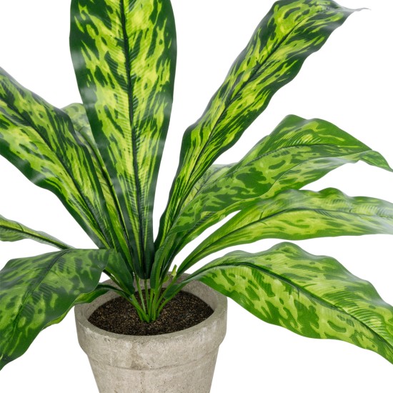 Artificial Garden  SPATHIPHYLLUM POTTED PLANT 20905 Διακοσμητικό Φυτό Σπαθίφυλλο Φ40 x Υ33cm